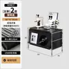 Gezhen Bauhaus Rack de Armazenamento para Sala de Estar de Chão Lateral de Sofá Armário para Discos Revistas Estante Baixa Prateleira de Armazenamento Armário de Armazenamento