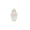 Colgante de Figura Labubu Aleación de Zinc Esmalte Accesorio Dibujos Animados Lindo Insignia de Animación Colgante para Bolso