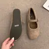 ¡Primer encuentro con zapatos peludos! Zapatos Mary Jane peludos para mujer, nuevo modelo otoño e invierno 2026, calzado para exteriores, forrados de felpa, mocasines de suela plana