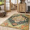 Alfombra de distribución transfronteriza TEMU Alfombra turca persa para sala de estar fácil de cuidar Manta de terciopelo de cristal para sofá y mesa de café en stock