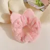 Elásticos de Cabelo Estilo Coreano, Acessórios de Cabelo Femininos Estilo Universitário, Atacado Yiwu, Scrunchies de Renda Elegantes, Elásticos de Cabelo, Flores de Tecido para Cabelo