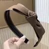 Diadema de Lazo Versátil Estilo Coreano para Mujer Parte Superior Alta del Cráneo 2025 Celebridad de Internet Nueva Diadema Amplia de Presión para el Cabello Tocado Pinza para el Cabello