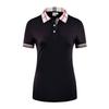 Polo de Manga Corta de Algodón de Fibra Larga 190g con Solapa y Amoníaco Líquido, Largo Medio, Ropa de Trabajo, Salón de Belleza, Médico, Arte, Hecho a Medida