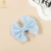 Pinza para el pelo de bebé con encaje calado elástico suave para niños europeos y americanos, lazo para bebé que no daña el pelo, pinza para el pelo, accesorios para el pelo de princesa