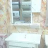 Adesivos de parede espessados PVC papel de parede autoadesivo adesivos imitação mármore à prova d'água sala de estar filme Boeing papel de parede autoadesivo