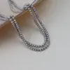 Cuentas sueltas sin núcleo 3-4 mm perlas grises de agua dulce naturales forma de huevo redondas collar pulsera bisutería DIY semiacabada