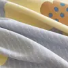 Falda de Cama de Algodón Puro Pieza Única Sábana 100% Algodón con Volante Falda de Cama Juego de Tres Piezas Cubrecama para Todas las Estaciones 1.5m 1.8