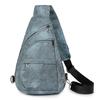 Bolsa de peito de couro macio de alta qualidade nova combina com tudo bolsa de ombro mensageiro para atividades ao ar livre mochila vintage europeia e americana para senhoras atacado