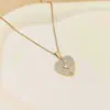 Colar para Mulheres, Banhado a Cobre com Pingente de Ouro Real, Corrente para Clavícula, Moda de Luxo Versátil Nicho Nova Coleção de Acessórios