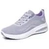 Sapatos Femininos, Sapatos Casuais de Primavera para Exterior, Sapatos Esportivos Leves, Sapatos Femininos Respiráveis com Trama Fly Transfronteiriços do Sudeste Asiático, Sapatos de Uma Sola, Sapatos de Tela