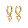 Brincos de Zircônia de Luxo Transfronteiriços Europeus e Americanos Moda Estilo Quente Estilo Ins Brincos Exquisitos para Mulheres Conjunto de Joias Atacado