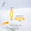 Anillo Shagin Vietnamita de Larga Duración Anillo Dedo Índice Pareja Antiguo Anillo Francés Collar DIY Círculo Para Hombre y Mujer Tejido