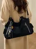 Bolso Cruzado de Hombro Único Casual Retro de Moda Diseño de Nicho Bolso de Estilo Nuevo 2026 Invierno Bolso Tote Personalizado para Mujer