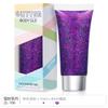 Pegatinas de maquillaje de ojos y labios transfronterizos, lentejuelas brillantes, maquillaje de escenario en gel, maquillaje de ojos súper brillante, crema de gel para el Día de San Valentín, joyería facial
