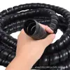 Funda protectora en espiral Manguera de goma ignífuga Funda protectora para manguera de alta presión Manguera de agua Cable de estación de carga Funda protectora en espiral