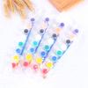 Juego de 2ml de 8 colores de pigmento acrílico unido para niños, pintura graffiti DIY hecha a mano, cometa en blanco, pigmento para pintar huevos