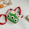 Bolsa Infantil Meninos e Meninas Moda Coreana Bolsa de Ombro Desenho Animado Lona Viagem Pequena Pasta Elegante Bonita Explosiva Bolsa de Mão