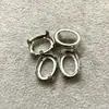 Soporte de Base de Cobre con Garras Huecas Color K Blanco con Agujeros Laterales, Soporte de Garra Hueca, Soporte para Diamantes, Accesorios para Manualidades para Coser Ropa, Bolsos, Zapatos