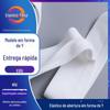 Em estoque Faixa elástica aberta em nylon colorida em forma de Y abertura lateral fácil de usar alta elasticidade cintura de roupa íntima elástica