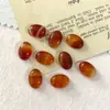 Pedra Semi-Preciosa de Ágata de Cristal Vendida Quente Transfronteiriça Cabochão Oval 10*14mm Pedra Solta para Inlay DIY em Joias