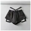 Etiqueta de Comércio Exterior Shorts Esportivos Verão Novo Estudante Finos Calças de Perna Larga Soltas Emagrecedores Cintura Alta Shorts de Corrida