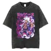 Camiseta Harajuku Streetwear One Piece Estampa Gráfica de Anime t