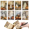 Tarjetas de Felicitación Personalizadas para Fiestas de Cumpleaños Transfronterizas, Tarjetas de Felicitación Estereoscópicas Personalizadas con Estampado en Caliente, Postales, Tarjetas de Agradecimiento de Boda, Invitaciones