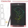 Pizarra LCD de escritura a mano a color de 8.5 pulgadas, 10 pulgadas, 12 pulgadas, tablero de escritura LCD para niños y estudiantes, pizarra LCD de actividad, regalo pequeño