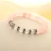 Pulseira de Cristal em Pó de Pedra Natural Transfronteiriça Europa e Estados Unidos Design Criativo Pulseira de Contas de Cristal de Corte Geométrico Joias Atacado Mulheres