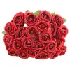 Ramo Artificial Estilo Ins de Rosas para Decoración de Fiesta Navideña, Arreglo de Boda, Reunión de Negocios de Alta Gama