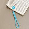 Estilo Ins flor fresca trançada cordão curto universal para capa de celular Apple iphone pingente de corda de mão anti-perda