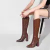 Botas de tacón alto de charol con punta fina para mujer para otoño e invierno, con suelas de goma antideslizantes, cremallera lateral, botas estilo Martin ultraligeras de tacón muy alto para mujer