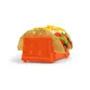 Soporte para Tacos Estante para Tortillas Mexicanas Estante para Rollos de Maíz Rollitos de Primavera Estante para Tortitas con Forma de Coche Creativo Gadget