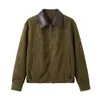 Chaqueta de moda transfronteriza para mujer, nuevo diseño elegante para 2026, primavera y otoño, adelgazante, adecuada para mediana edad y personas mayores, corte ajustado, talla grande, chaqueta versátil
