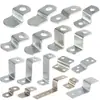 Suporte de canto em forma de Z, peça de conexão em forma de 1, suporte de prateleira, peça de fixação trapezoidal de ângulo reto multiângulo para móveis, grampo de fixação para painel traseiro de porta-retrato