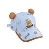 Gorra de Béisbol Elegante para Niños y Niñas de Primavera y Otoño con Diseño de Orejas de Oso, Sombrero para el Sol para Salidas al Jardín de Infancia
