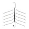 Cabide de calças multifuncional dobrável multicamadas atacado antiderrapante metal armazenamento cabide cabideiro casa exclusivo Amazon
