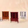 1:12 Casas de Muñecas Casa de Muñecas Muebles en Miniatura Modelo Adornos Artesanías de Madera Escena Mini Armario