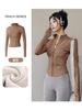 Estilo Novo de Primavera Roupa Fitness Jaqueta de Yoga para Mulheres 2026 Top Esportivo Profissional Treinamento de Pilates Corrida