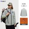 Chaqueta de Invierno Cortavientos e Impermeable, Chaqueta Polar Térmica para Exterior, Ropa de Trabajo Engrosada y Cálida con Estampado de Logotipo
