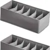 Caixa de armazenamento para base de cama de tecido algodão linho com zíper de cabeça dupla caixa de armazenamento para guarda-roupa bolsa de armazenamento dobrável para debaixo da cama