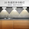 Luz Nocturna LED de 16 Colores con Cambio Rápido de Color, Luz Táctil de Ambiente, Luz de Color de Amazon, Luz para Gabinete con Control Remoto