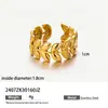 Anillo de Acero Inoxidable Europeo y Americano Taina Acero de Titanio Sin Decoloración Estilo Oceánico Calado Anillo Abierto Anillo de Nicho Femenino Transfronterizo