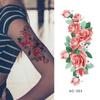 Ricklon New Source Calcomanía de Tatuaje de Flor Moda Flor Brazo Calcomanía de Tatuaje Impermeable Calcomanía Duradera Pintada en el Cuerpo