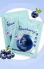 Máscara Facial Transfronteiriça Abacate Romã Pêssego Aloe Kiwi Azul 25g