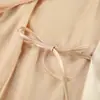 Pijama de Seda de Hielo, Lencería tipo Camisola, Conjunto de Tres Piezas con Shorts y Manga Larga, Ropa de Casa para Mujer, Otoño e Invierno 2026, Amigable con la Piel, Fresco y Sexy