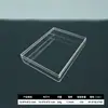 Caixa de Embalagem para Joias de Colar, Caixa de Armazenamento Longa de Acrílico Transparente, Exibição de Amostras Minerais, Em Estoque, Personalizável com Logo