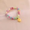 Pulsera de Hebilla de Seguridad de Cristal Arcoíris Natural Pulsera de Turmalina Frutal Dopamina Moda Alta Estilo Caliente Xiaohongshu