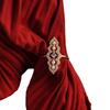 Anillo de lujo con gemas de Niche Court Light para mujer, exquisito anillo de dedo ajustable con apertura que combina con todo, ideal para dietas.