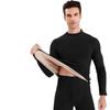 Set de Ropa Interior Térmica de Terciopelo de Cordero para Hombre con Cuello Medio Alto y Medio Cuello Tortuga, Forro Polar Engrosado, Protección contra el Frío Invernal, Noreste